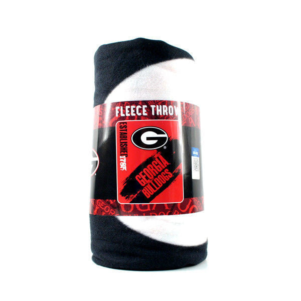 NCAA Soft Fleece Throw 50"X 60" Blanket New College Football Pick Your Team