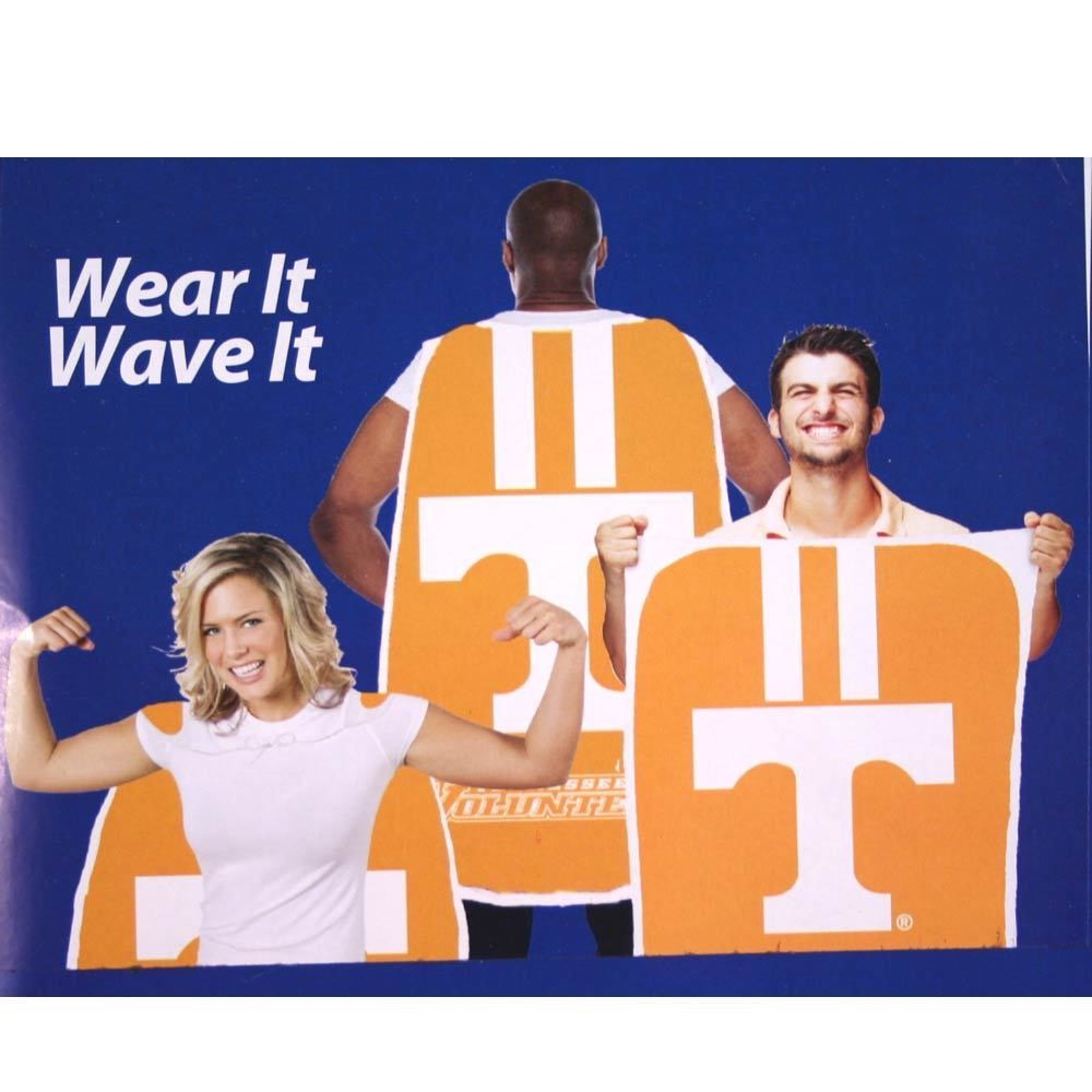 Fan Flag Banner Cape Ncaa 31.5" X 47" Tailgating Wear It Wave It-Pick Your Team