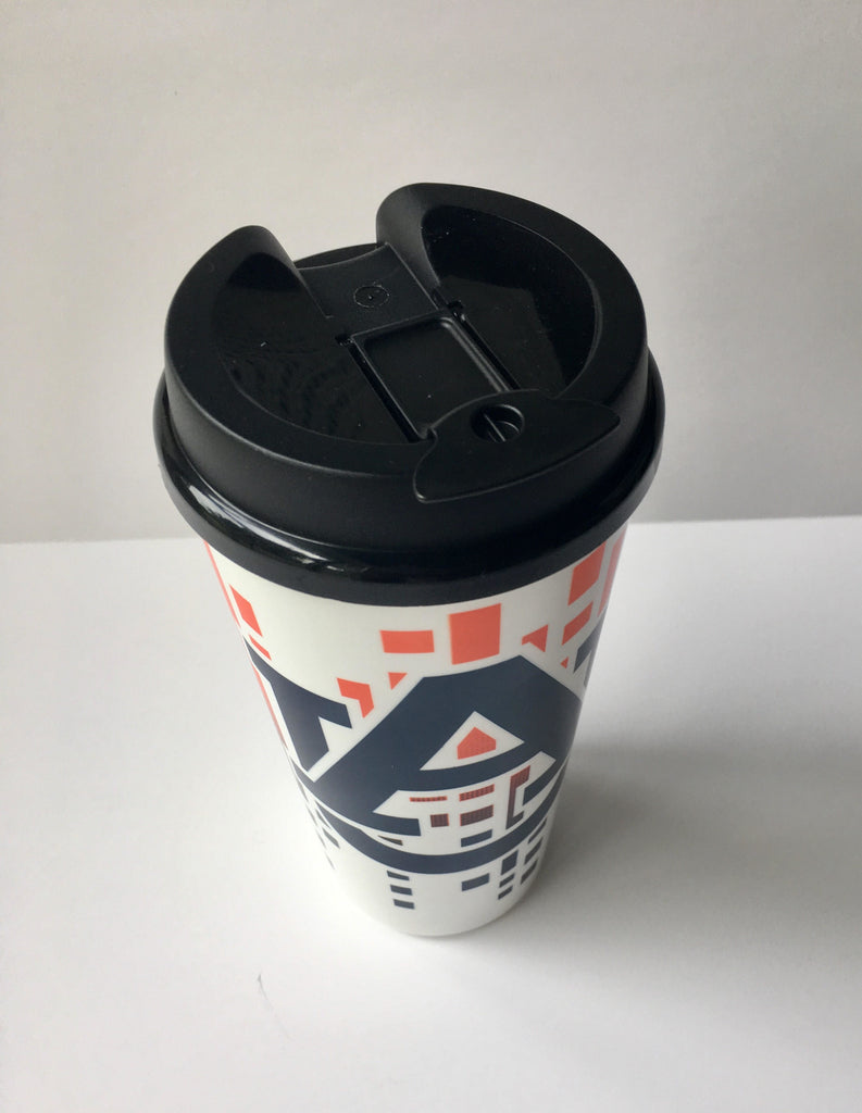 Tumblers With Snap Tight Lids 2Pk Ncaa 32Oz Travel Cup College -Pick Your Teams