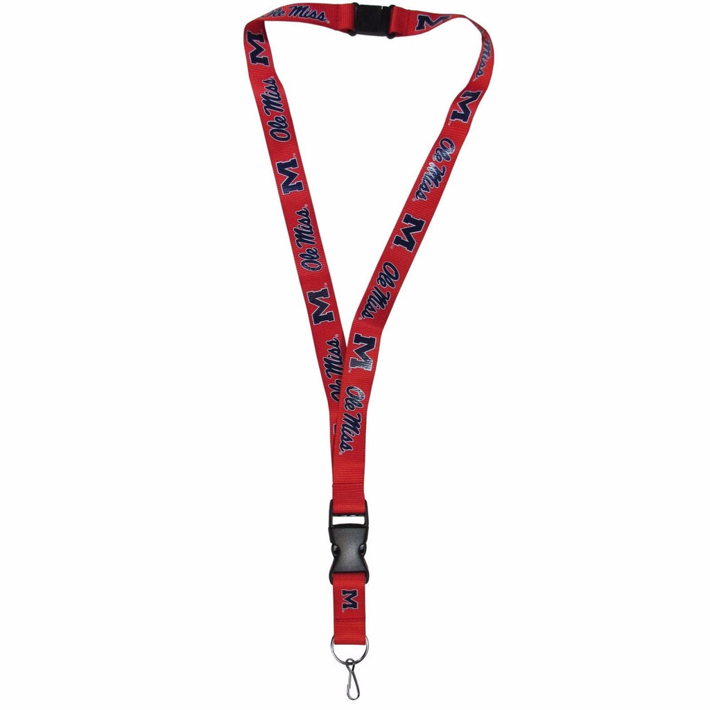 Lanyard Key Chain Clip Id / Ticket Badge Holder 21" Nylon Ncaa- Pick Your Team