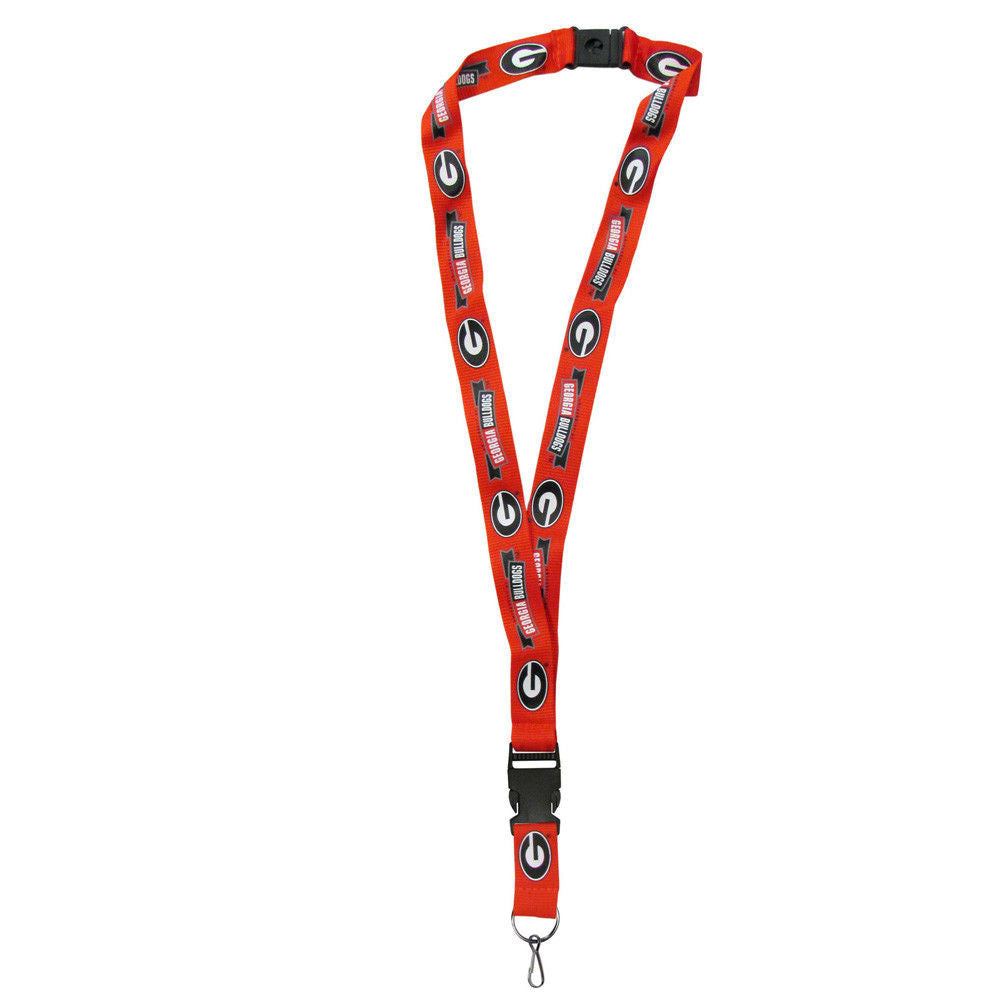 Lanyard Key Chain Clip Id / Ticket Badge Holder 21" Nylon Ncaa- Pick Your Team