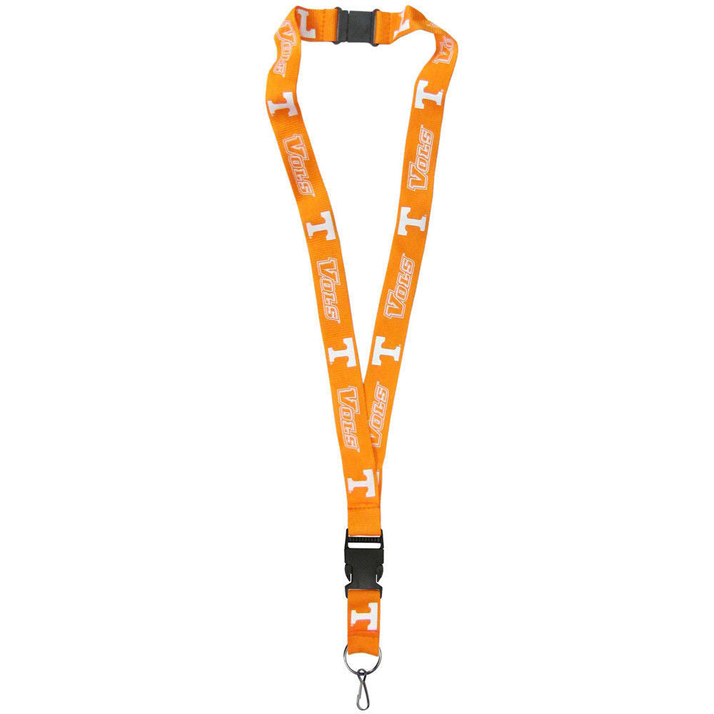 Lanyard Key Chain Clip Id / Ticket Badge Holder 21" Nylon Ncaa- Pick Your Team