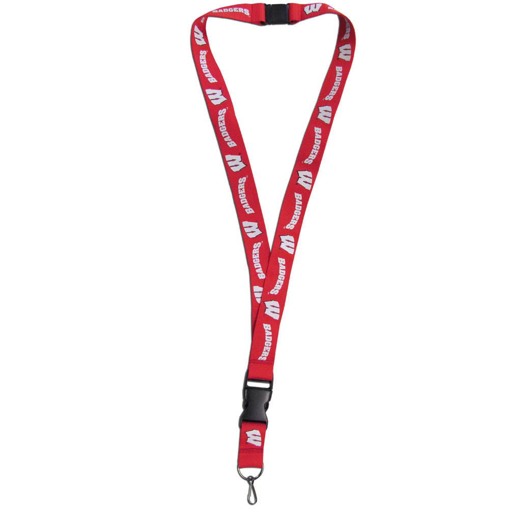 Lanyard Key Chain Clip Id / Ticket Badge Holder 21" Nylon Ncaa- Pick Your Team