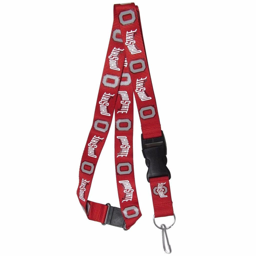Lanyard Key Chain Clip Id / Ticket Badge Holder 21" Nylon Ncaa- Pick Your Team