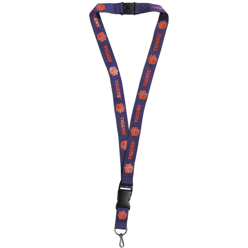 Lanyard Key Chain Clip Id / Ticket Badge Holder 21" Nylon Ncaa- Pick Your Team