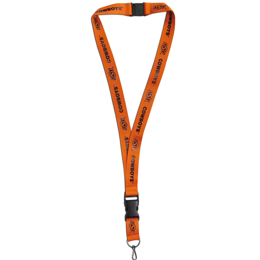 Lanyard Key Chain Clip Id / Ticket Badge Holder 21" Nylon Ncaa- Pick Your Team