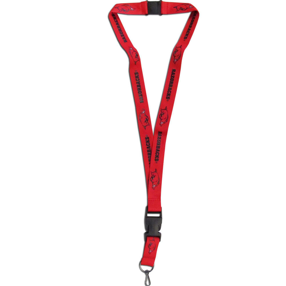 Lanyard Key Chain Clip Id / Ticket Badge Holder 21" Nylon Ncaa- Pick Your Team