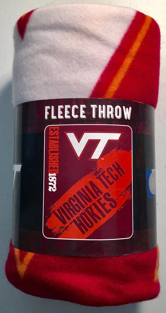 NCAA Soft Fleece Throw 50"X 60" Blanket New College Football Pick Your Team