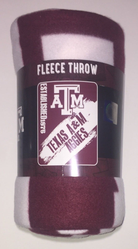 NCAA Soft Fleece Throw 50"X 60" Blanket New College Football Pick Your Team