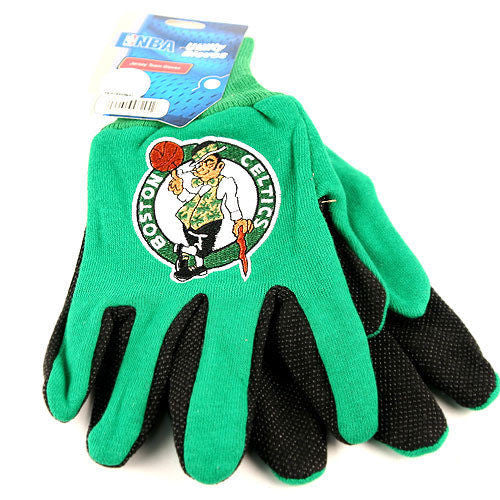 Nba Sport Utility Work Play Basketball Gloves No Slip Grip Adult- Pick Your Team