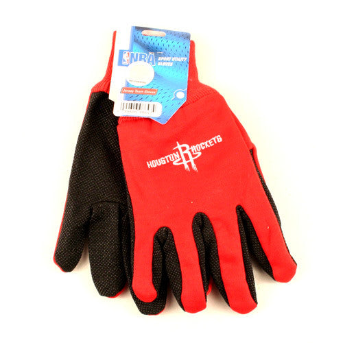 Nba Sport Utility Work Play Basketball Gloves No Slip Grip Adult- Pick Your Team