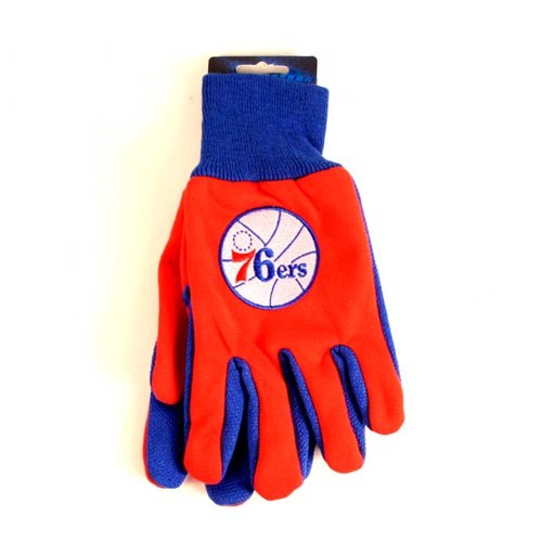 Nba Sport Utility Work Play Basketball Gloves No Slip Grip Adult- Pick Your Team