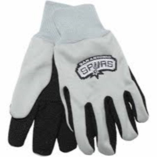 Nba Sport Utility Work Play Basketball Gloves No Slip Grip Adult- Pick Your Team