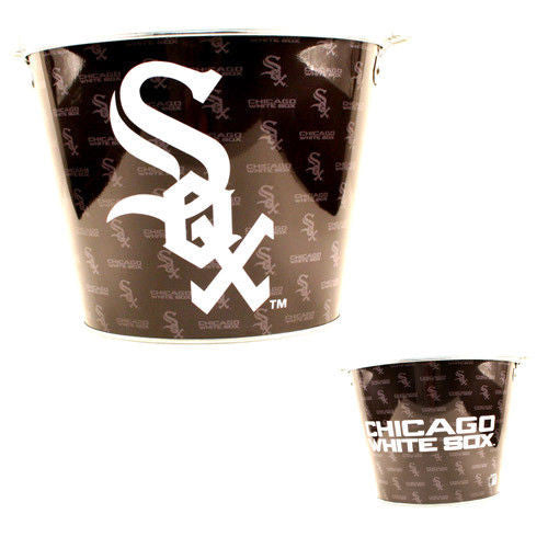 Mlb Aluminum Bucket 5 Qt Drink Party Ice Metal Pail - Choose Your Team