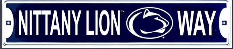 Penn State Ave Street Sign