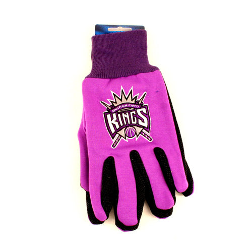 Nba Sport Utility Work Play Basketball Gloves No Slip Grip Adult- Pick Your Team