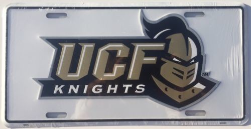 Central Florida Car Truck Tag License Plate Metal Ucf Knights Sign University