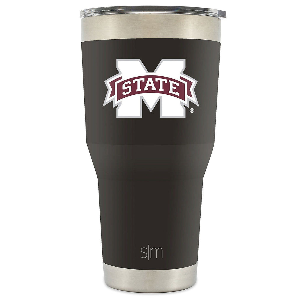 Mississippi State Bulldogs Vacuum Insulated Stainless Tumbler 30Oz 2 Pk Simple