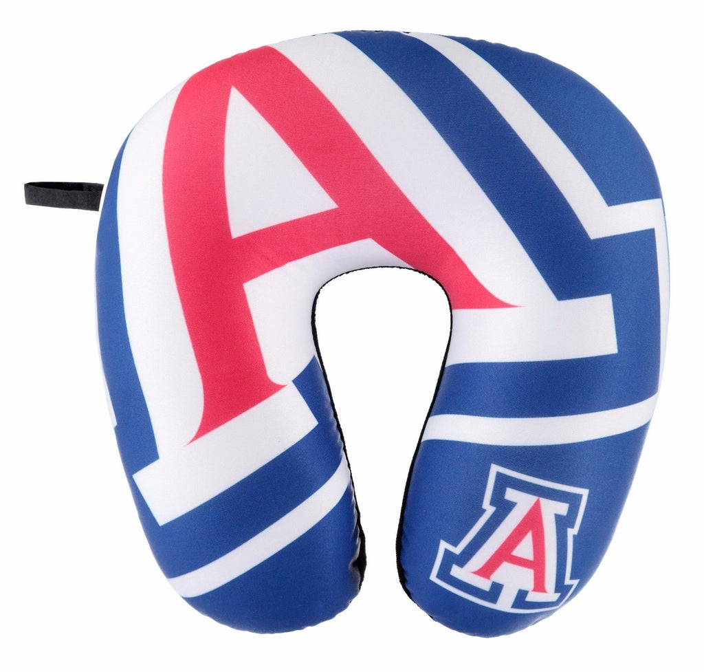 Arizona Wildcats Travel Neck Pillow 12" X 13" Super Soft Fleece University