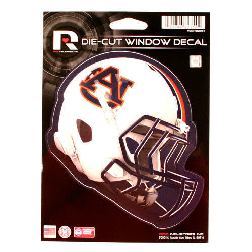 Auburn Tigers  Helmet Window Decal 5.25" X 6.25" Sticker Car Truck Die-Cut