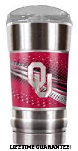 Oklahoma Sooners Vacuum Insulated Stainless Steel Tumbler 20 Oz