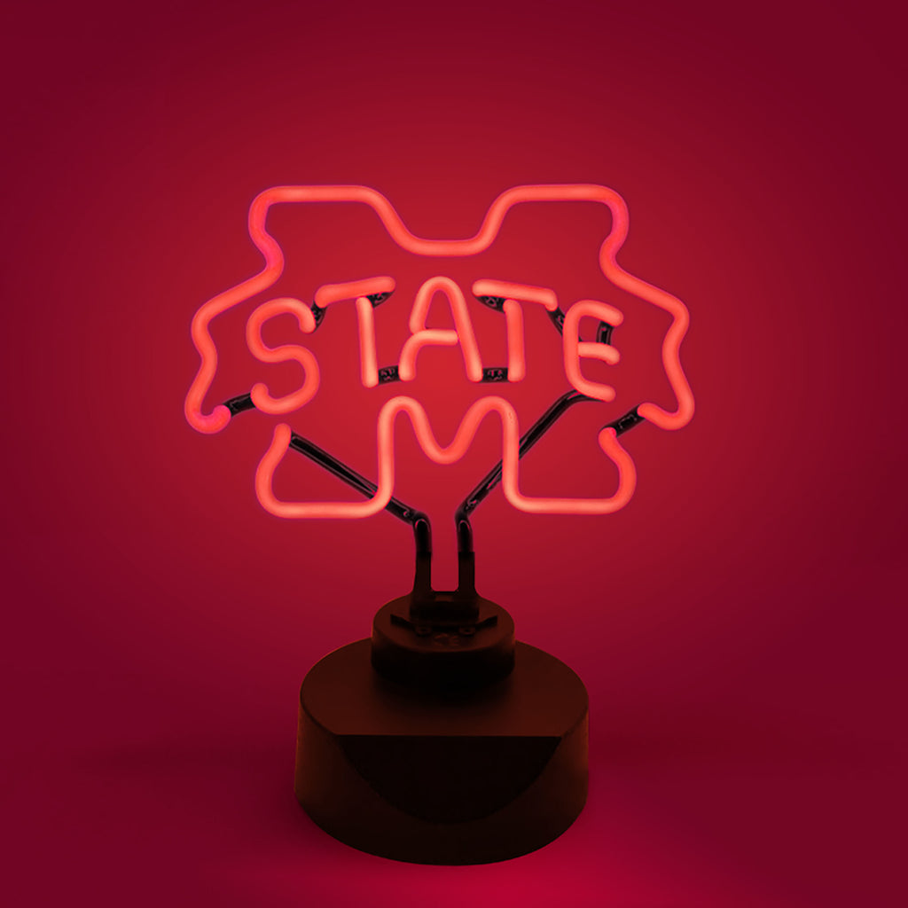 Mississippi State Bulldogs Neon Sign Light Lamp Msu University Man Cave