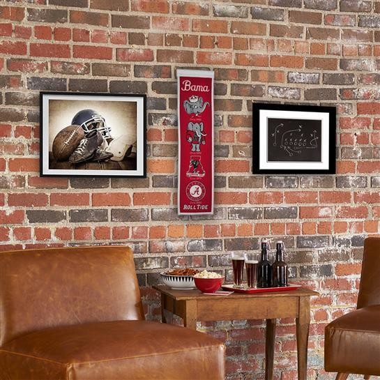 Alabama Crimson Tide Heritage Banner University Ncaa Roll Tide