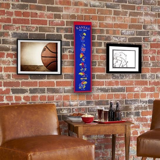 Kansas Jayhawks Heritage Banner Ncaa University
