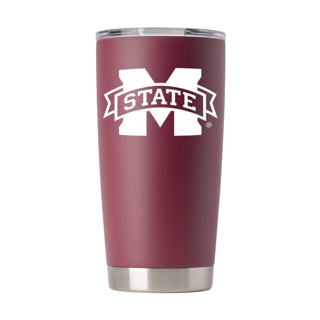 Mississippi State Bulldogs 20 Oz Maroon Vacuum Insulated Tumbler