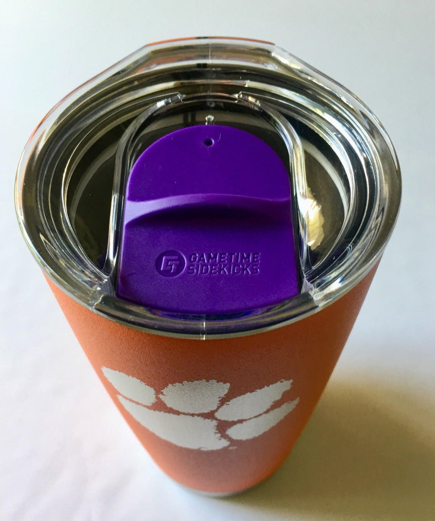 Clemson Tigers 20 Oz Orange Insulated Tumbler