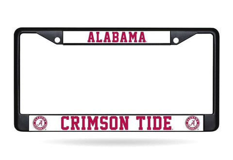 Alabama Crimson Tide 2017 National Champs Car Truck Tag Metal Chrome Frame