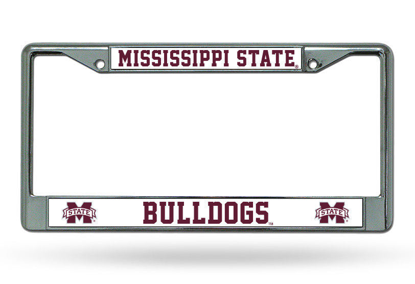 Mississippi State Bulldogs Car Frame Metal
