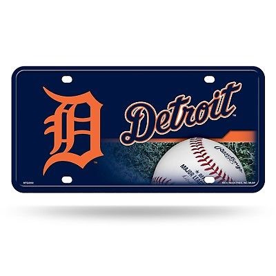Detroit Tigers License Plate