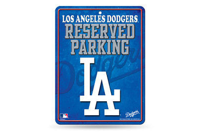 LOS ANGELES DODGERS RESERVED PARKING SIGN