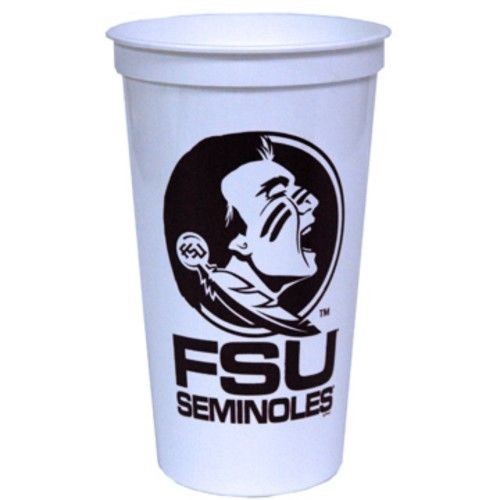Florida State Seminoles Stadium Type Cups 32Oz Set Of 4 Tailgating Ncaa Party
