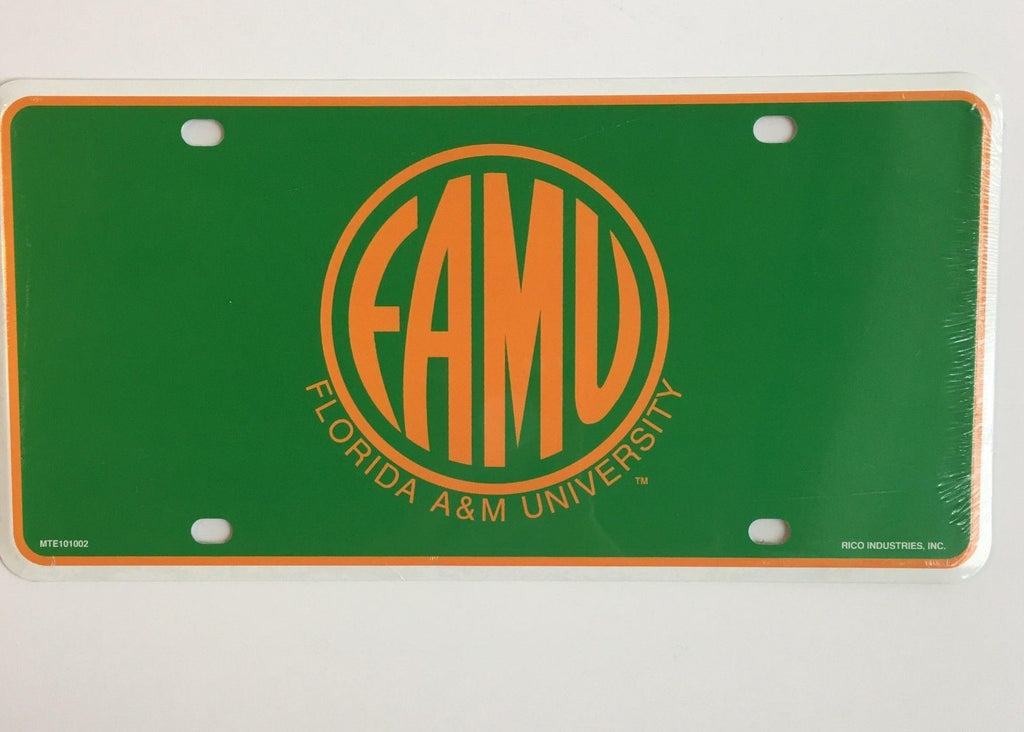 Florida A&M Rattlers University Car Truck Tag License Plate Metal Sign Man Cave