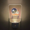 NEW YORK GIANTS TEAM FROSTED NIGHT LIGHT PLUG-IN LED W/LIGHT SENSOR