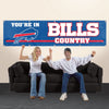 BUFFALO BILLS 8 FT BANNER 8X2' YOU'RE IN BILLS COUNTRY