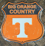Tennessee Volunteers Big Orange Country Shield