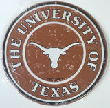 Texas Longhorns Round Sign