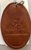 Alabama Leather Keychain National Champs 2009 Football