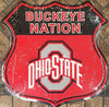 Ohio State University Shield Buckeye Nation