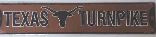 Texas Longhorns Street Sign