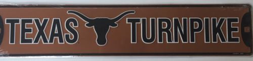 Texas Longhorns Street Sign