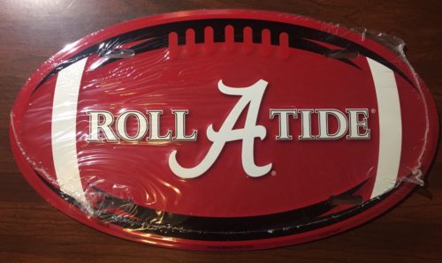 Alabama License Plate Oval Roll Tide