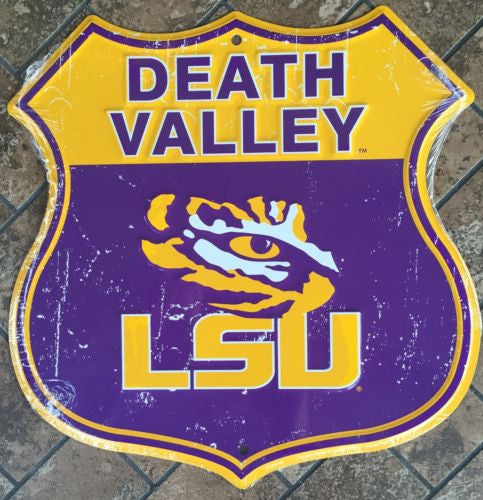 Lsu Tigers Shield Death Valley