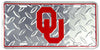 Oklahoma Sooners Diamond License Plate