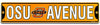 Oklahoma State Cowboys Street Sign