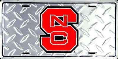 Nc State Wolfpack Diamond License Plate