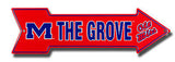 Ole Miss Rebels The Grove Arrow Sign